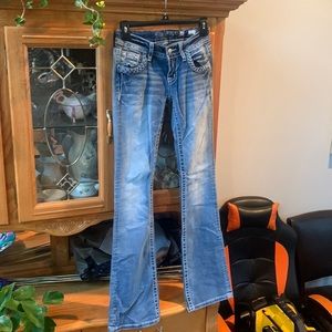 Miss Me Signature Bootcut Jeans, Sz 25, good condition